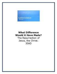 Click here to view or download "What difference would it have made?"